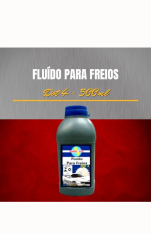 Fluído para Freios Dot  4  -  500ml - Fluído para Freios Dot 4 - 500ml 2
