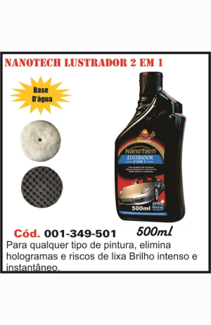 Nanotech Lustrador 2 em 1 500ml - Sun Car - Nanotech Lustrador 2 em 1 500ml - Sun Car 2