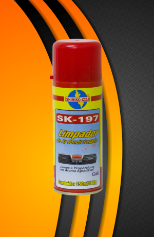 Limpador de Ar condicionado  Aerosol Granada Aroma Carro Novo - Limpador de Ar condicionado Aerosol Granada Aroma Carro Novo
