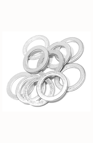 Arruela De Alumínio M14 Para Vedação Bujão Do Cárter 14x20- kit Com 50 Peças Arruela De Alumínio M14 Para Vedação Bujão Do Cárter 14x20- kit Com 50 Peças