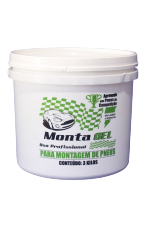 Gel Lubrificante para Montagem de Pneus 3kg - Gel Lubrificante para Montagem de Pneus 3kg 1