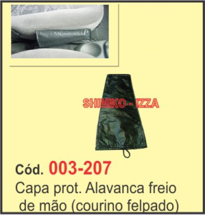Capa Protetora Alavanca Freio de Mão.