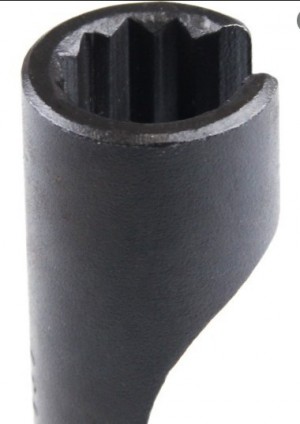 Chave Especial com Estriado de 17mm  para Cano do Iinjetor de Combustivel dos Motores Diesel/ CR Ferramentas  - CR 131 - 