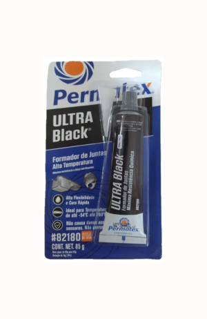 Silicone Neutro Ultra Black 85G - Permatex - Silicone Neutro Ultra Black 85G - Permatex 2