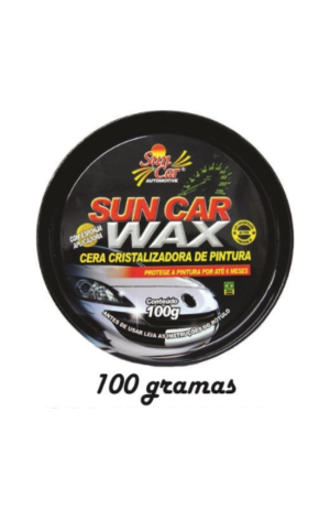 Cera Cristalizadora de Pintura -Suncar Wax 100g - Cera Cristalizadora de Pintura -Suncar Wax 100g 3