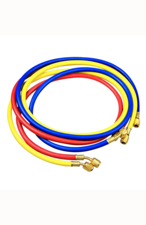 Mangueiras Para  Manifold de Gás de Ar Condicionado 1,5mt - Mangueiras Para Manifold de Gás de Ar Condicionado 1,5mt