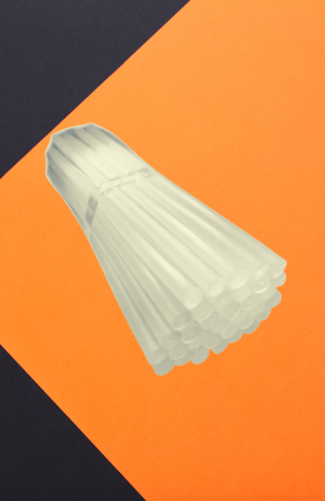 Refil de Cola Natural Quente Bastão Grosso  - Pacote de 1kg - Refil de Cola Natural Quente Bastão Grosso - Pacote de 1kg 3