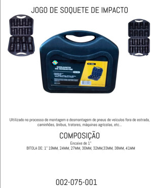 Jogo de Soquetes de Impacto 1