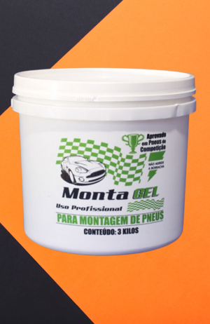 Gel Lubrificante para Montagem de Pneus 3kg - Gel Lubrificante para Montagem de Pneus 3kg 3