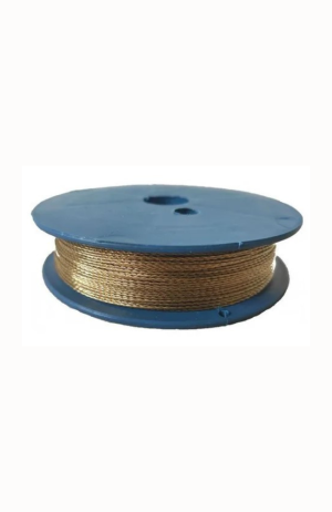 Arame Trançado para Remover Parabrisa - Dourado - 20mts - Arame Trançado para Remover Parabrisa - Dourado - 20mts 2