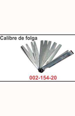 Calibre com 20 Lâminas Escala de 0,05 a 1,00mm - Zaas Precision - Calibre com 20 Lâminas Escala de 0,05 a 1,00mm - Zaas Precision 2