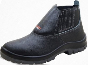 Botina de Segurança nº 35  Flex Bidensidade com Elástico e Bico de Aço - Kadesh- FX35201AÇO -