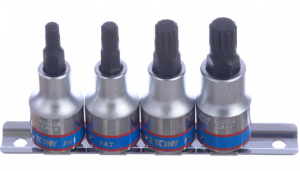 Jogo De Chave De Soquete Multidentado Curto 1/2