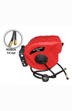 Carretel Enrolador Mangueira De Ar Comprimido em PU - 10 MTS - Sigma SGT 9001 - Carretel Enrolador Mangueira De Ar Comprimido em PU - 10 MTS - Sigma SGT 9001 3