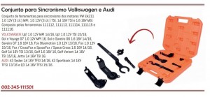 Conjunto para Sincronismo Volkswagen e Audi- Raven- 111501 -