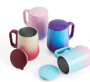Caneca Bicolor Parede Dupla 250ml Caneca Bicolor Parede Dupla 250ml