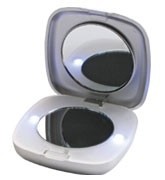 Espelho duplo com iluminação Espelho duplo com iluminação