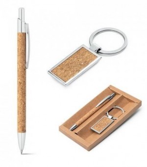 Kit Esferográfica e Chaveiro Kit Esferográfica e Chaveiro