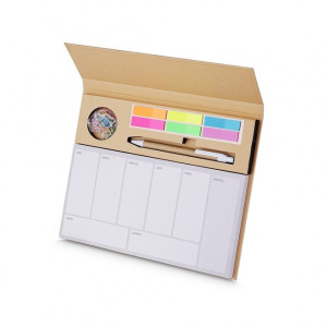 Bloco de Anotações com Autoadesivos e Caneta Bloco de Anotações com Autoadesivos e Caneta