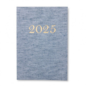 Agenda Diária 2025 Linho Personalizada Agenda Diária 2025 Linho Personalizada