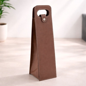 Porta-Vinho Couro Sintético