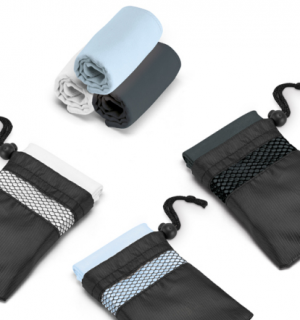 Kit esportivo toalha + sacola Kit esportivo toalha + sacola