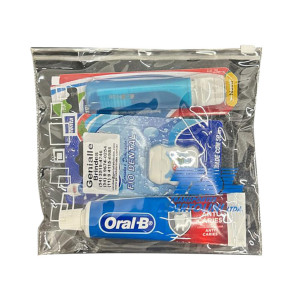 Kit Higiene Bucal 3 com Pasta Zip Zap Kit Higiene Bucal 3 com Pasta Zip Zap