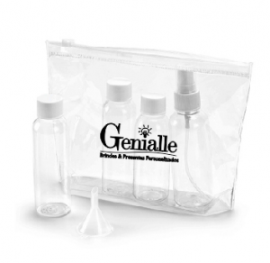 Kit de frascos para viagem