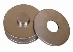 Porta copos redondo em inox