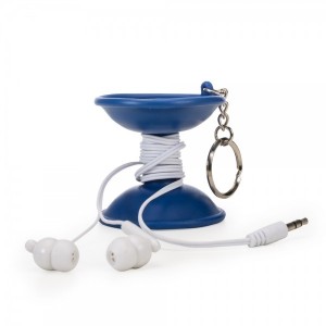 Chaveiro emborrachado com fone de ouvido Chaveiro emborrachado com fone de ouvido