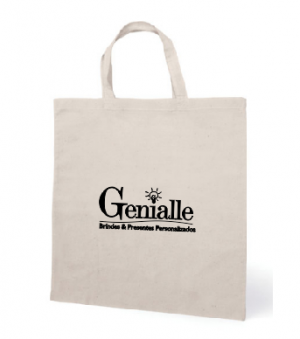 Sacola em algodão 37x41cm