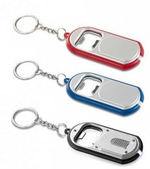 Chaveiro com LED e abridor de garrafa Chaveiro com LED e abridor de garrafa