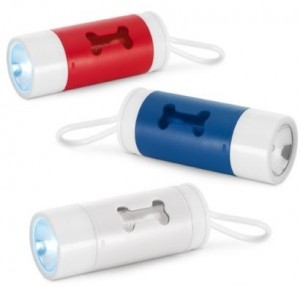 Chaveiro kit higiene para cachorro com lanterna led Chaveiro kit higiene para cachorro com lanterna led