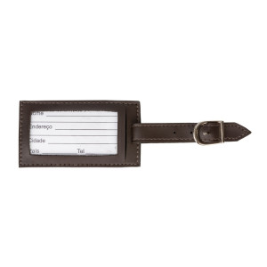 Tag Identificador de Bagagem com logo Tag Identificador de Bagagem com logo