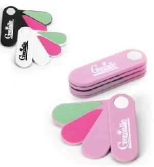 Kit com 6 lixas de unha