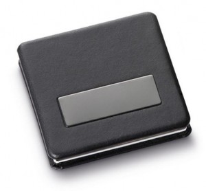 Espelho em couro sintético