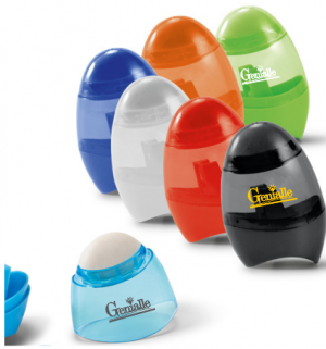 Apontador com borracha Apontador com borracha