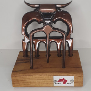 Kit Garra + Tridente Cobre Velho