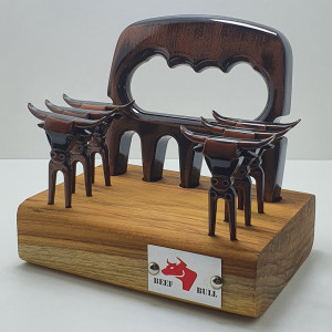 Kit Garra de Urso c/ 6 Garfinhos Cobre Velho - 