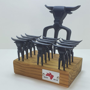 Kit Tridente c/ 12 Garfinhos Black - 