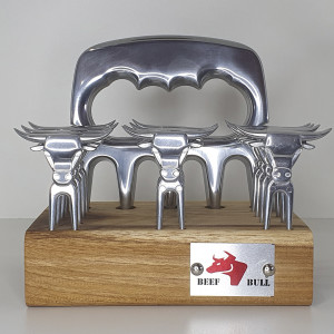 Kit Garra de Urso Polida c/ 12 Garfinhos