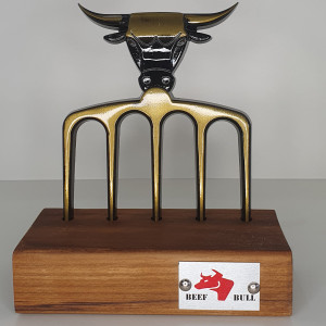 Garfo 5 Pontas Ouro Velho