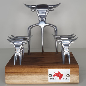 Kit Tridente Polido c/ 6 Garfinhos