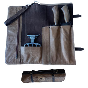 Case Couro Para Faca, Garra e Acessórios (pf5)