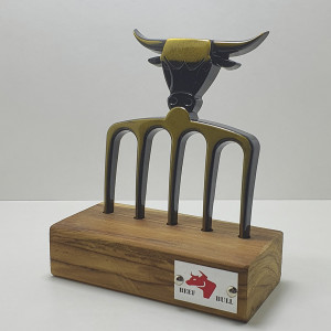 Garfo 5 Pontas Ouro Velho - 