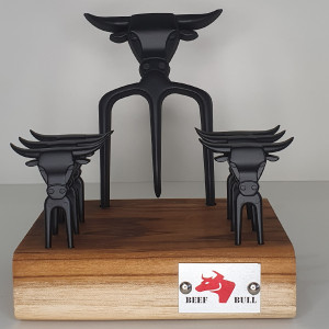 Kit Tridente Black c/ 6 Garfinhos