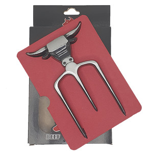 Tridente Prata Velho Beef Bull