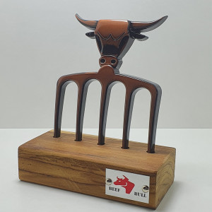 Garfo 5 Pontas Cobre Velho - 