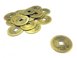 MOEDAS PROSPERIDADE FENG SHUI