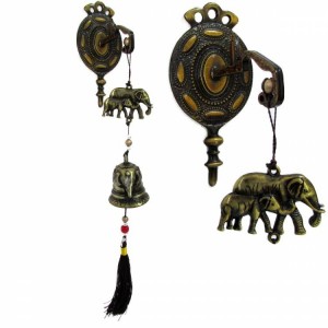 SINO DE PORTA OU PAREDE ELEFANTE 40 CM